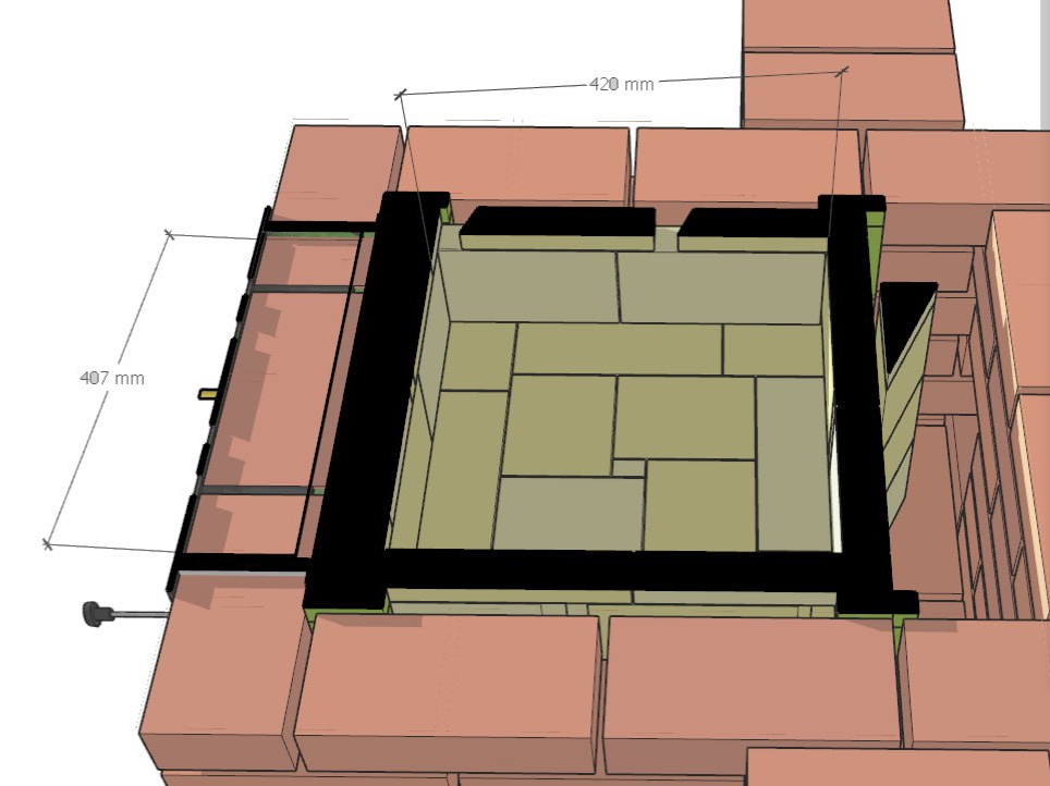 Пример страницы документа с характеристиками печи